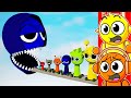GIANT JEVIN vs SPRUNKI CARS!!!