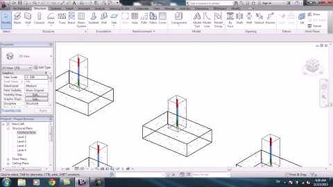 Hướng dẫn học Revit Structure   Bài 1