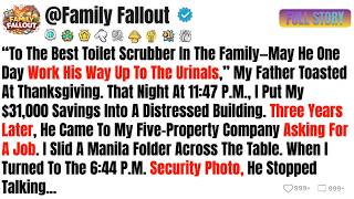“To The Best Toilet Scrubber In The Family—May He One Day Work His Way Up To...Best Reddit Stories