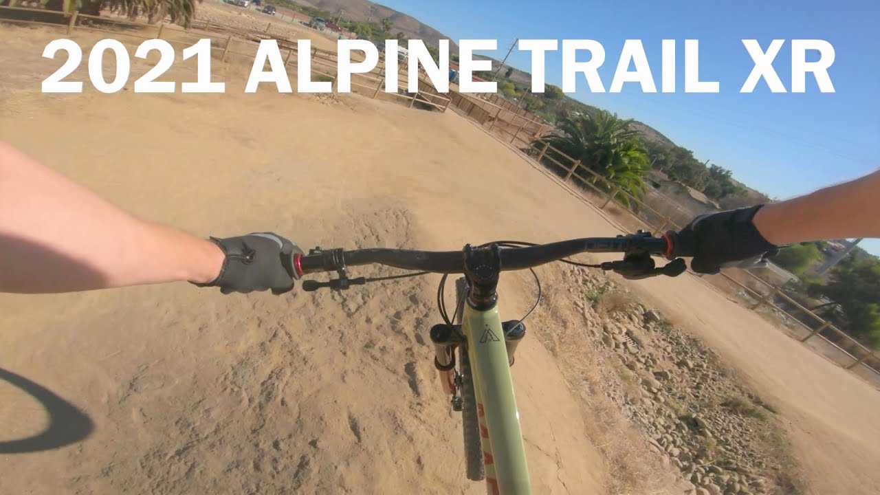 2021 Marin Alpine Trail XR Sweetwater Bike Park YouTube