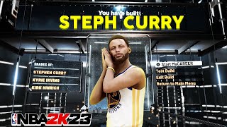 Steph Curry Best Point Guard Build in NBA 2K23