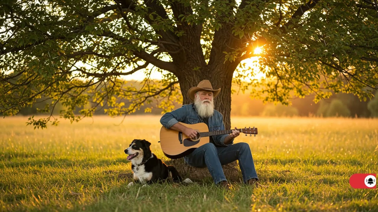 Country Music 25 - Gentle Guitar & Country Rain | A Playlist for Deep Sleep