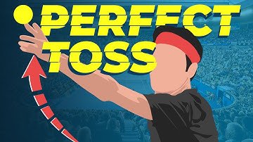 Tennis Serve TOSS - Secrets to the PERFECT TOSS LOCATION (Flat vs Kick Explained)