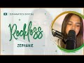 Zephanie sings "Reckless" on her IG Live [10.27.21]
