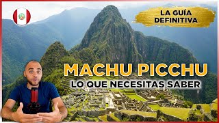 🇵🇪 ¿Querés visitar MACHU PICCHU en Perú en 2024? ¡Esta GUÍA DE VIAJE COMPLETA te resuelve TODO! ❤️