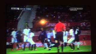 Amazing Bicycle kick Sergio Ramos! Sevilla- Real Madrid