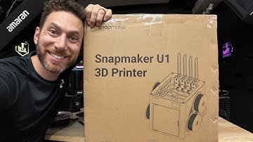 SnapMaker U1 Production Unit - LIVE UNBOXING