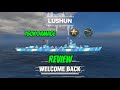 LUSHUN in the shipyard rotation Review WOWSB WOWSBLITZ LUSHUN in the shipyard rotation Review WOWSB WOWSBLITZ