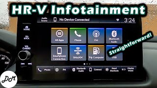 2023 Honda HR-V — Infotainment Review | Touchscreen, Apple CarPlay, Android Auto How-To screenshot 4