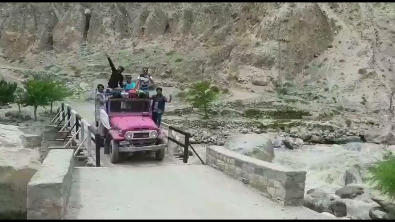Haramosh valley Jeep track with buddies || Beautiful Pakistan