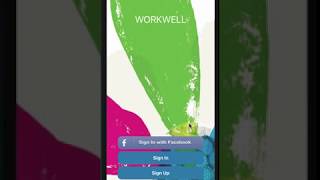 WellBeing Mobile Application screenshot 1