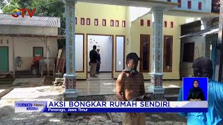 Kesal Suami Selingkuh, Istri di Ponorogo Bongkar Rumah Sendiri #BuletiniNewsSiang 16/02