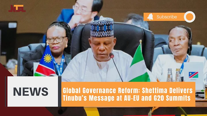 Global Governance Reform: Shettima Delivers Tinubu’s Message at AU–EU and G20 Summits