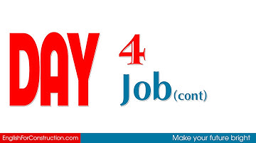 [5 Từ Vựng Tiếng Anh Xây Dựng] Ngày 4 - Job (Các Vai Trò Trong Xây Dựng 4)