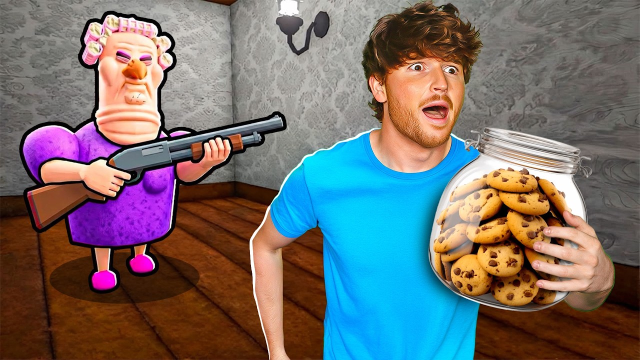 I Escaped GRUMPY GRAN in Roblox..