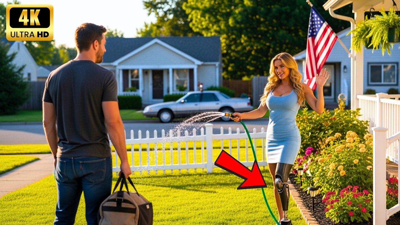 Отец-ветеран вернулся в Сиэтл — одноногий капитан армии произнес одну фразу, которая изменила всё.