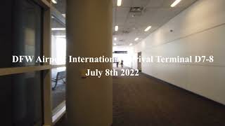 DFW International Arrival Terminal D7