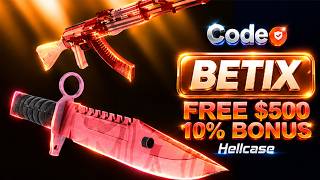 Full HELLCASE Promo Code BETIX… FREE BONUS! 🎁 News