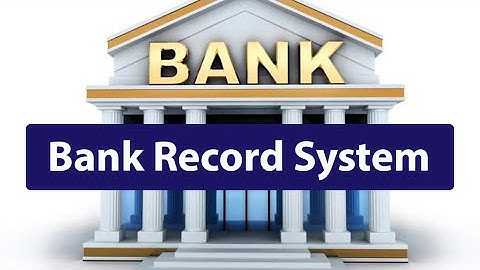 Bank Record System C++ Project
