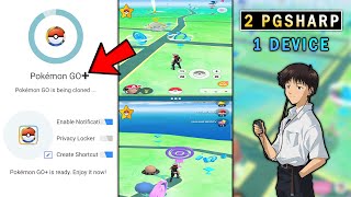 Use 2 PGSharp in 1 Phone | Spoof in 2 Accounts in One Phone at the same time | Pokemon Go New Trick screenshot 4