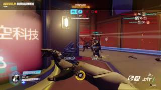 Overwatch Highlights-Genji-Double Kill