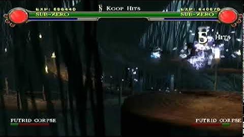 MKSM Subzero & Noob Saibot Insane Combo Video