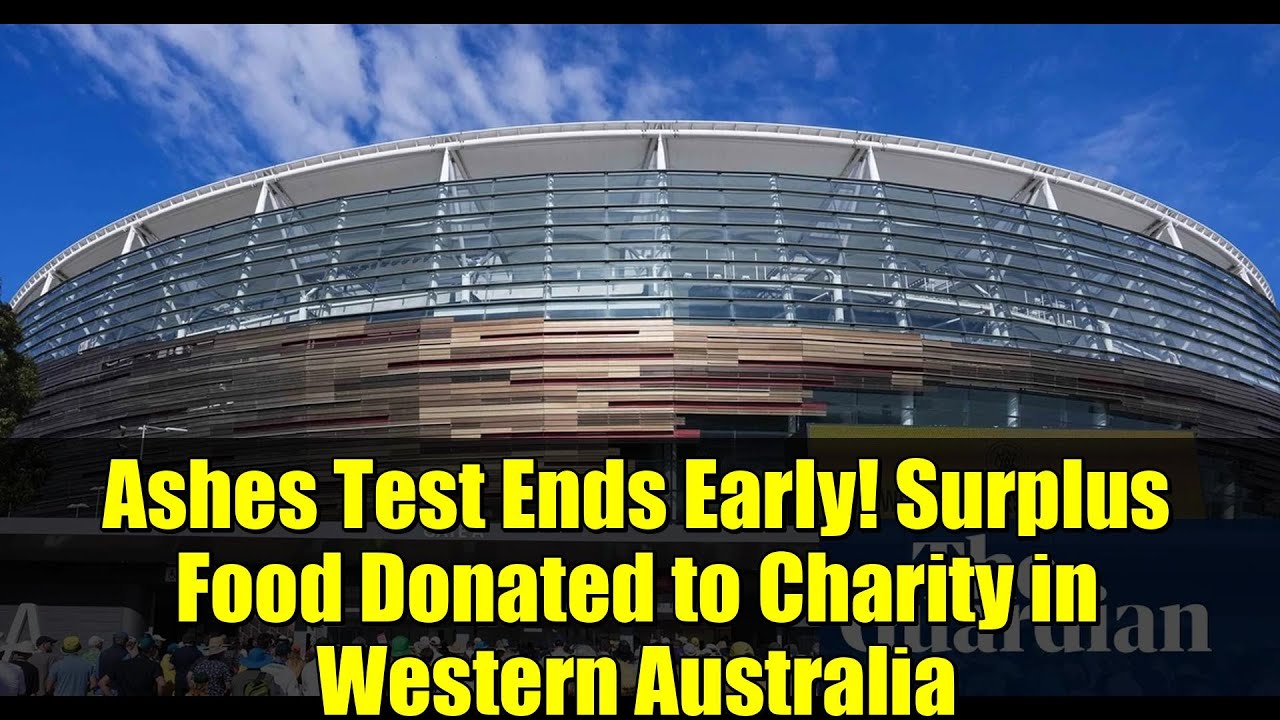 Тест на пепел завершился досрочно! Излишки еды переданы на благотворительность в Западной Австралии.