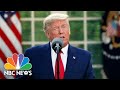 Trump and Coronavirus Task Force Hold a Briefing | NBC News (Live Stream Recording)