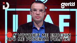 🔴A VOTOHET ME EMOCION APO ME PROGRAM POLITIK? | Llaf pas Darke | DTV Media