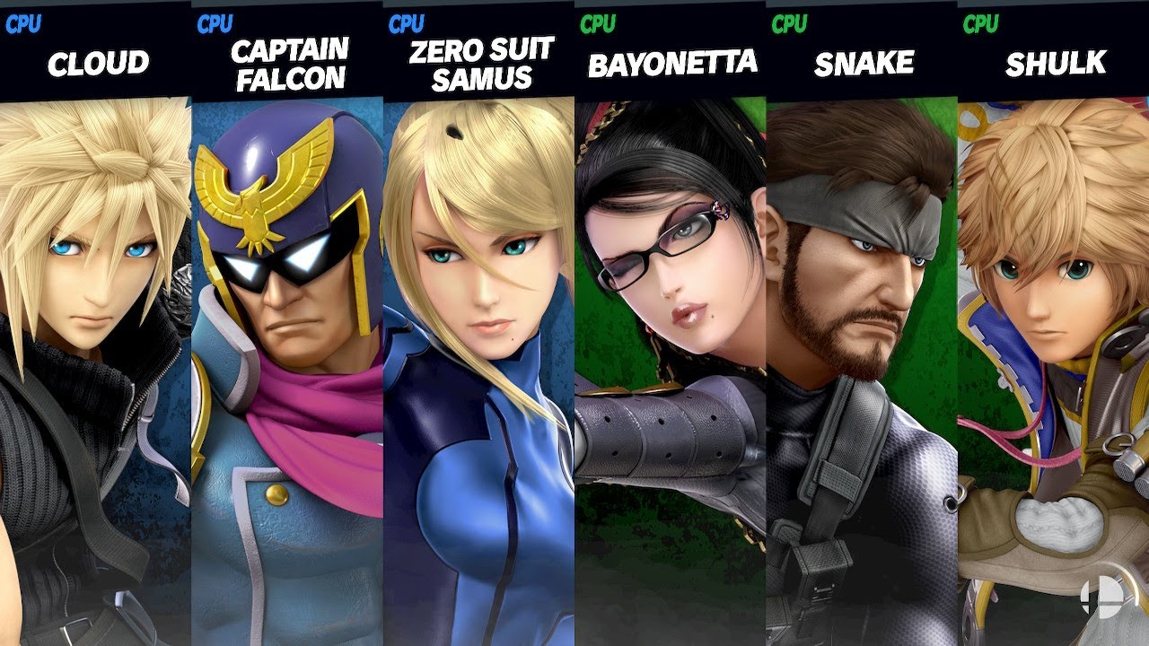 Super Smash Bros. Ultimate – Team-Stamina Fight in Venom