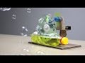 How to make a bubble machine using dc motor at home  mr h2 diy