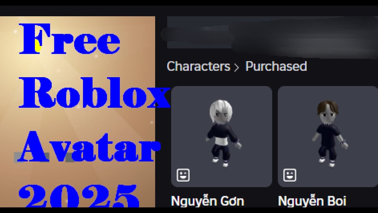 How To Get Free Avatar In Roblox FREE ROBLOX CHARACTERS NO ROBUX 