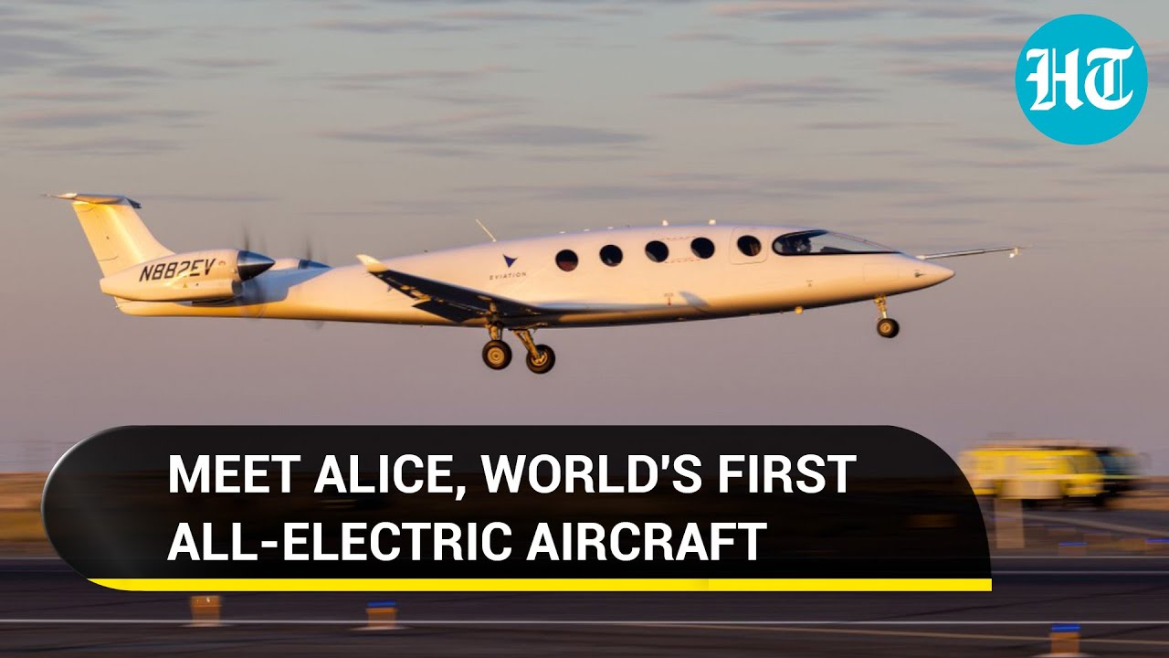 World's first allelectric plane completes maiden flight Alice
