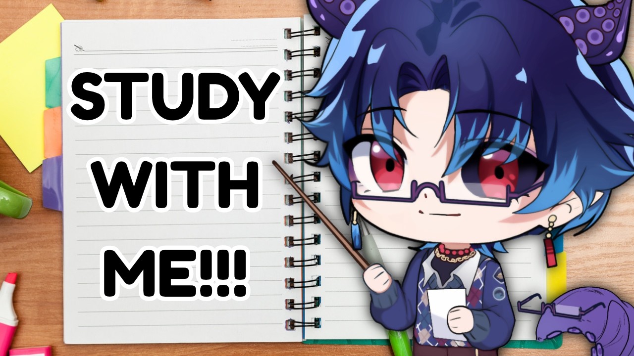 MIDTERMS WEEK! Workin on ASMR -【Eggsmr】