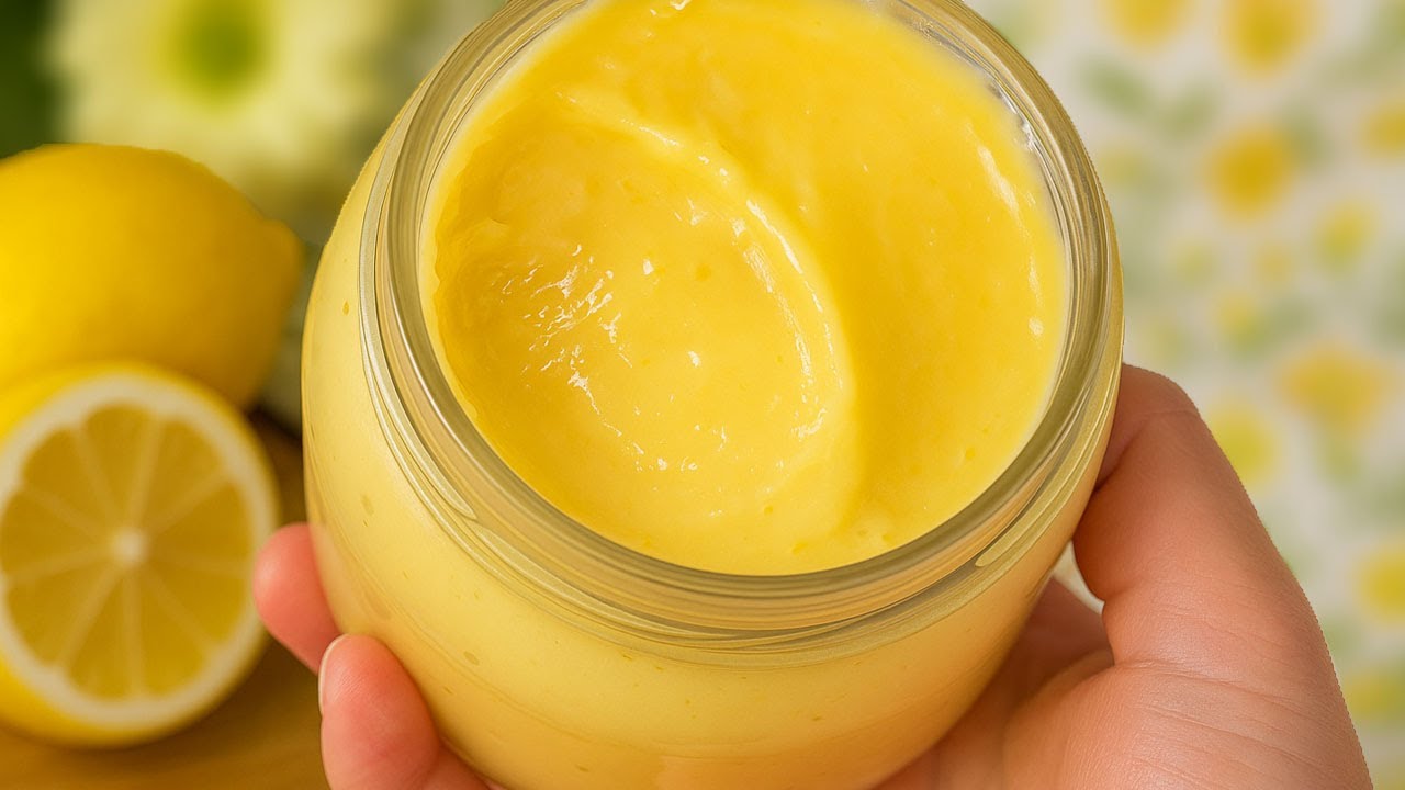 Взбитый лимонный крем быстрого приготовления 🍋 Очень просто и очень вкусно!