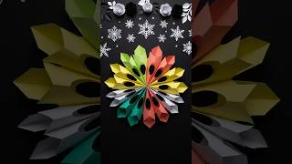Decorations Beautiful Paper Snowflakes 2026 🌨️  Easy Handmade Winter Craft Idea