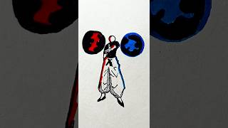 Speed drawing StickMan #shorts #anime #drawing #stickman #fyp