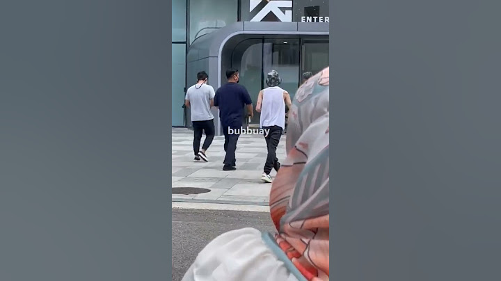 #GDRAGON at YGE building ❤️