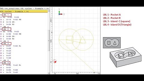 Heidenhain TNC640 - SL Cycles|Contour Pocket - Creating Contour Geometry & Contour Data - Tutorial 2