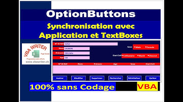 VBA OptionButtons: Synchronisation avec les TextBoxes-Tutoriel Complet- Sans Codage 103_VbaWriter.ch