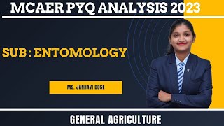 Entomology Top MCQ_ MCAER PGCET 2023 PYQ ANALYSIS_#entomology @AGRIRUNNERSACADEMY @krushival1994