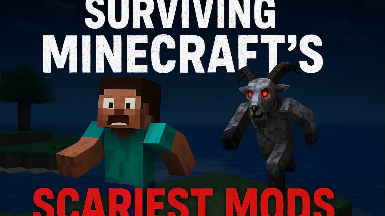 SURVIVING MINECRAFTS SCARIEST MODS! - YouTube