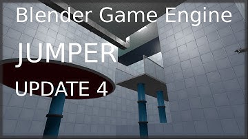 Blender Game Engine (BGE): Jumper Demo WIP. Update 4