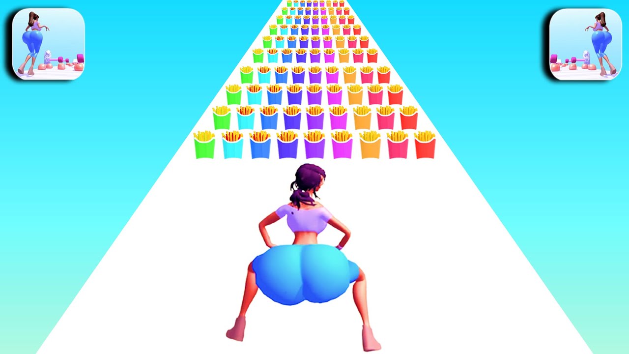 Play Satisfying 999 All Tiktok Video Mobile Games  Crushy Finger, Bounce Big, Clothes Run RBYRL