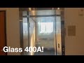 Glass Schindler 400A Traction Elevator @ Paras Building in Madison, WI