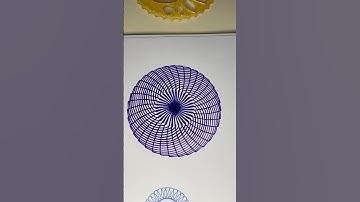 "Creating Mesmerizing Spirograph Patterns" #spirograph #satisfying #asmr #relaxing #shorts  #usa