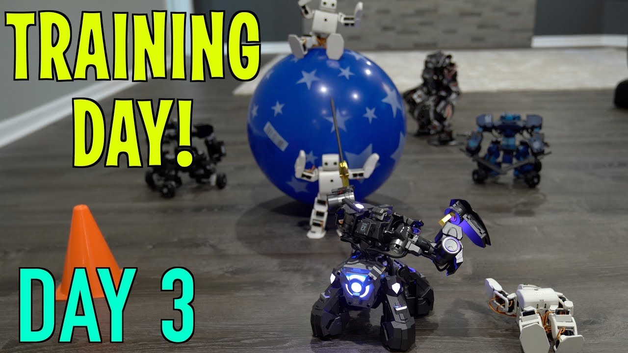 ganker  Update 2022  TRAINING DAY - GANKER EX - DAY 3 - FIGHTING MECH ROBOT - Full Review