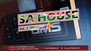 How To Make Afro House In 1 Minute | Pojbeatz