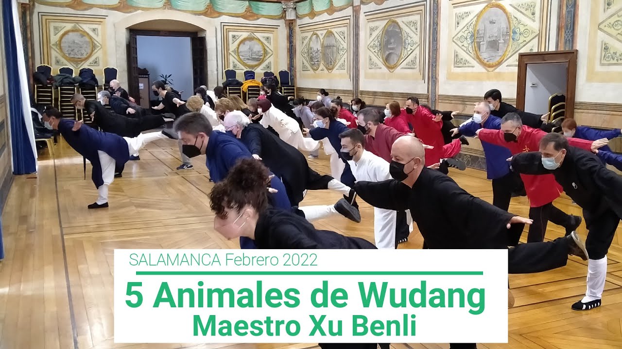Curso de Qigong de los 5 Animales de Wudang con el maestro Xu Benli
