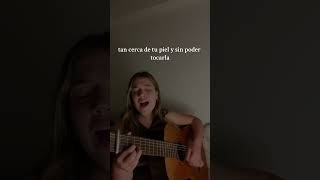 por amarte así - Vicky Riobó (cover) #cover #vozyguitarra #parati